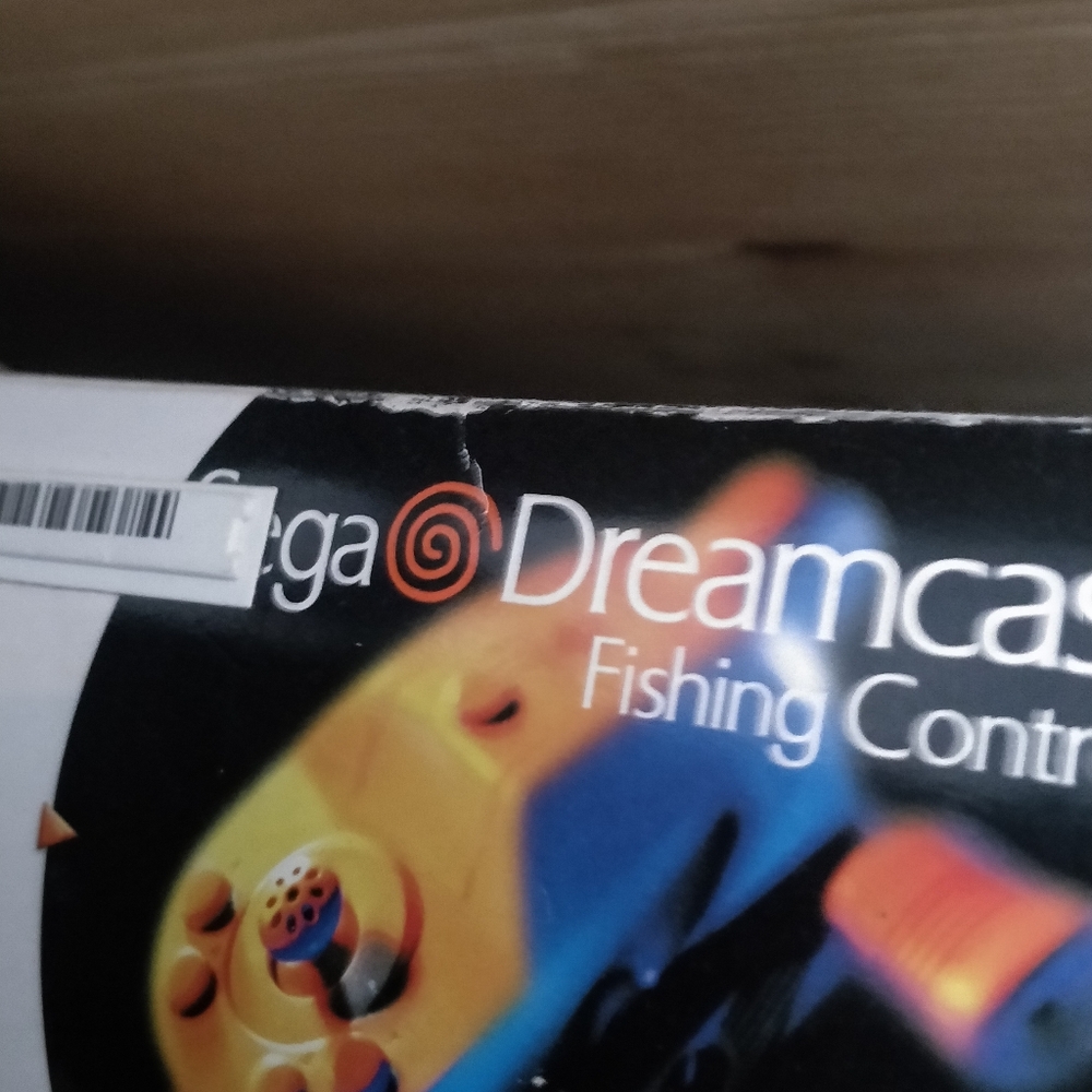 Sega Dreamcast Fishing Rod Controller